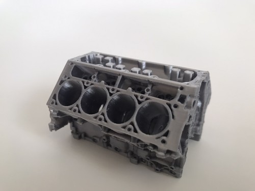 Miniature ls3 engine block - ls3,